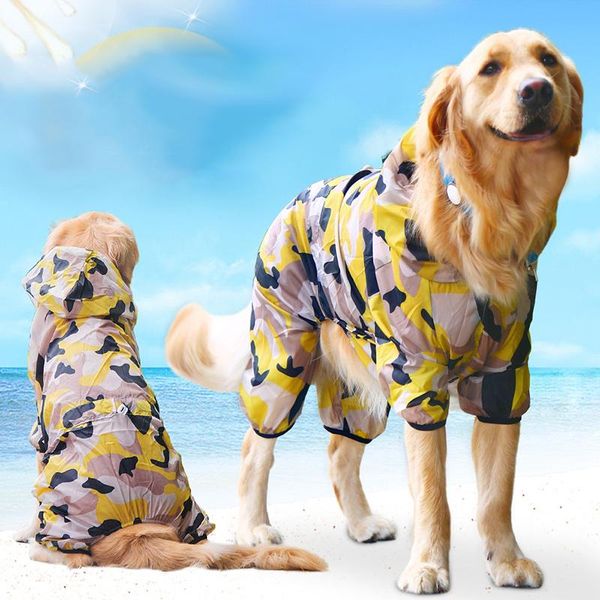 large pet dog clothes light sun protection four-legged clothing summer casual cooling outdoor products apparel
large pet dog clothes light sun protection four-legged clothing summer casual cooling outdoor products apparel