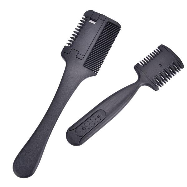 hair brushes 1pc double side razor comb layer shaper cutting thinning with blade, Silver
hair brushes 1pc double side razor comb layer shaper cutting thinning with blade, Silver