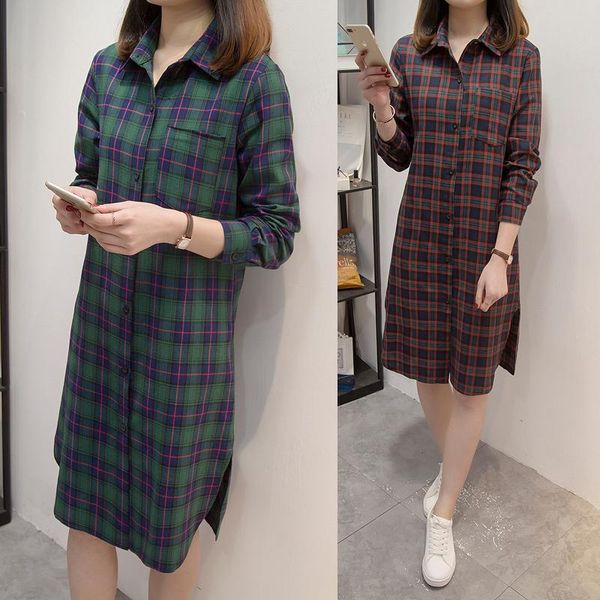 casual dresses plus size party oversized woman winter elegant evening ladies dress 2021 spring autumn long sleeve plaid shirt female a5596, Black;gray
casual dresses plus size party oversized woman winter elegant evening ladies dress 2021 spring autumn long sleeve plaid shirt female a5596, Black;gray