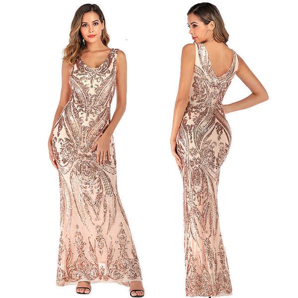 luxury evening party dresses 1920s sequin pink temperament medium waist fishtail evening female, Black
luxury evening party dresses 1920s sequin pink temperament medium waist fishtail evening female, Black