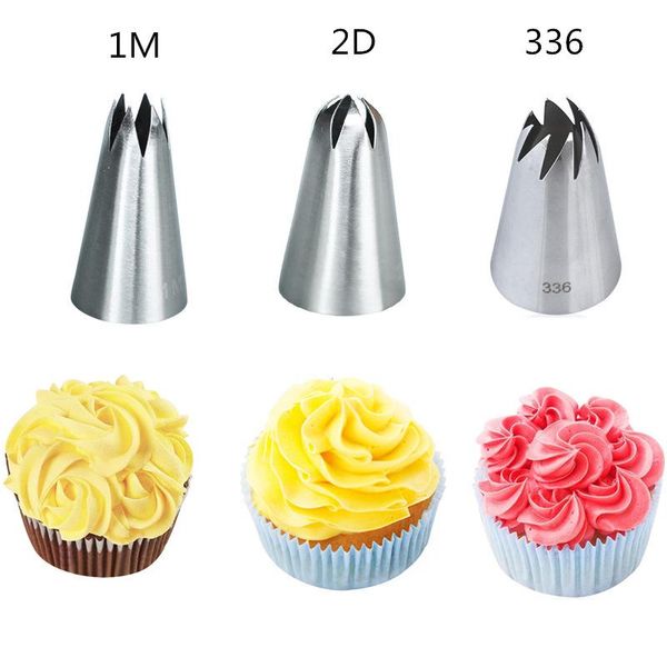 cake tools #1m#2d#336 cream piping nozzles large size stainless steel cupcake pastry decorating kitchen tips decoration
cake tools #1m#2d#336 cream piping nozzles large size stainless steel cupcake pastry decorating kitchen tips decoration