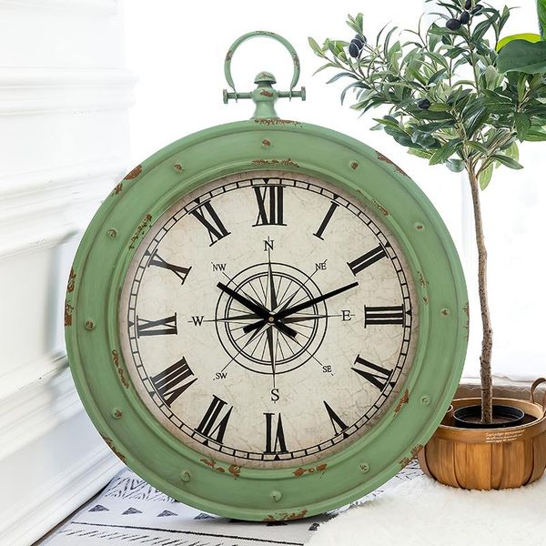 wall clocks mediterranean-style clock home living room dining decoration table 
wall clocks mediterranean-style clock home living room dining decoration table