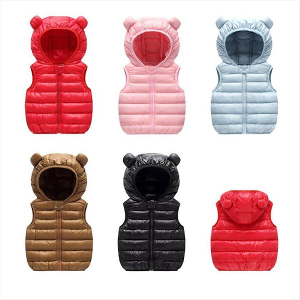 children warm down vest autumn baby boys girls thicken waistcoat kids outerwear vests hooded jackets, Camo
children warm down vest autumn baby boys girls thicken waistcoat kids outerwear vests hooded jackets, Camo
