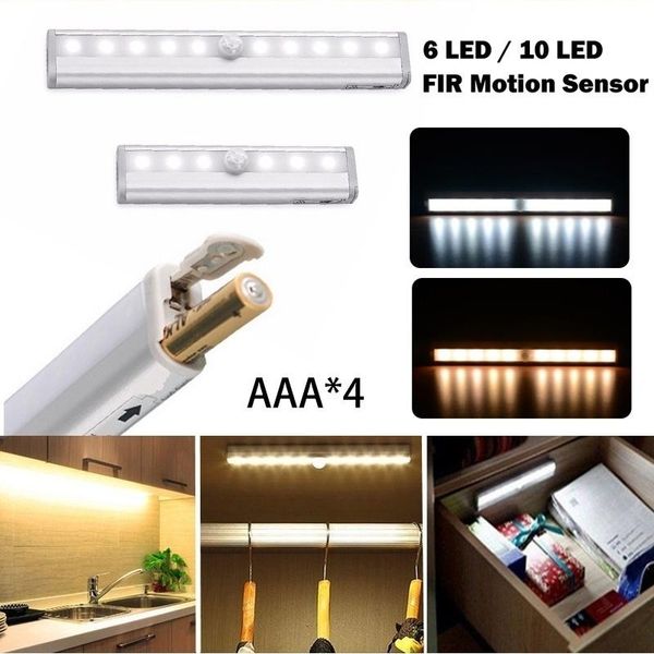 cabinet light motion sensor night potable 6/ 10 led closet lights battery powered wireless ir infrared detector wall lamp
cabinet light motion sensor night potable 6/ 10 led closet lights battery powered wireless ir infrared detector wall lamp