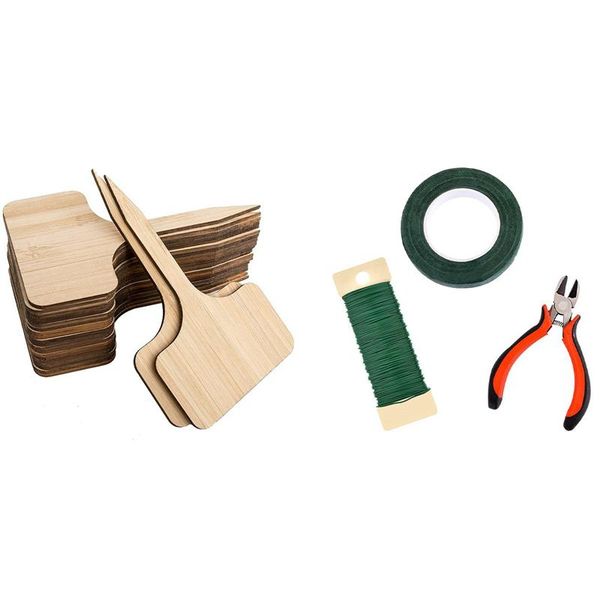 -1 set floral tape stem wrap green paddle wire and cutter & 50pcs bamboo plant label flower insert brand other garden supplies
-1 set floral tape stem wrap green paddle wire and cutter & 50pcs bamboo plant label flower insert brand other garden supplies
