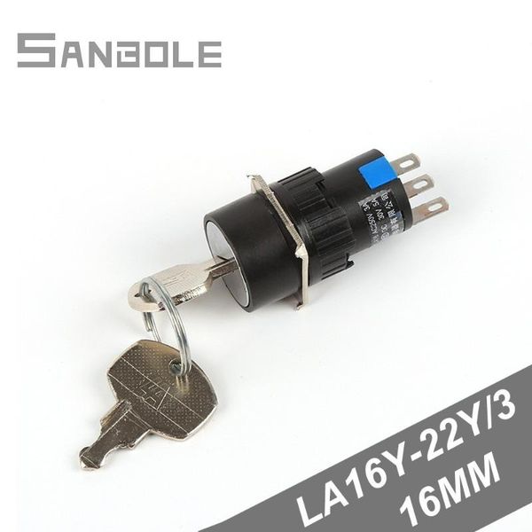 smart home control key switch 220v 16mm mini rotary la16y-22y/3 three-step knob push button switches 2 normally open close (5pcs)
smart home control key switch 220v 16mm mini rotary la16y-22y/3 three-step knob push button switches 2 normally open close (5pcs)