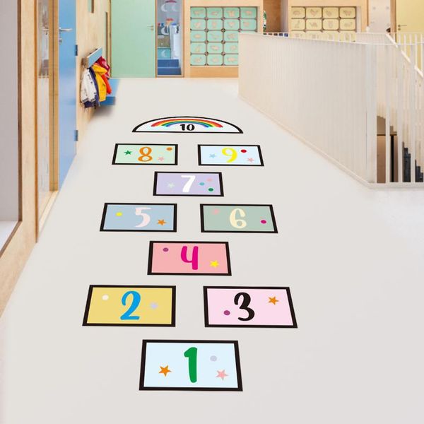 kids children wall stickers cartoon number hopscotch jump plaid digital grid game floor kindergarten home decoration
kids children wall stickers cartoon number hopscotch jump plaid digital grid game floor kindergarten home decoration