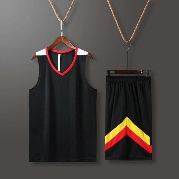 gym clothing men basketball jerseys sets customized uniforms sports breathable trainning exercise tshirt & shorts suits, White;black
gym clothing men basketball jerseys sets customized uniforms sports breathable trainning exercise tshirt & shorts suits, White;black