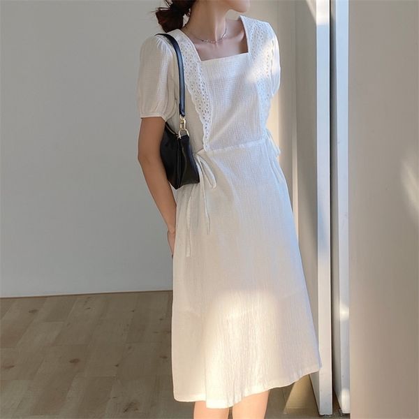 vintage square collar lace party femme sweet loose summer gentle retro slim elegant chic long dresses vestidos 210525, Black;gray
vintage square collar lace party femme sweet loose summer gentle retro slim elegant chic long dresses vestidos 210525, Black;gray