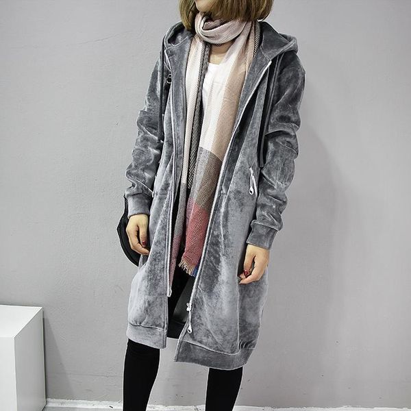 women's jackets 2021 women autumn thick hooded basic jacket casual lady winter long fashion black, Black;brown
women's jackets 2021 women autumn thick hooded basic jacket casual lady winter long fashion black, Black;brown