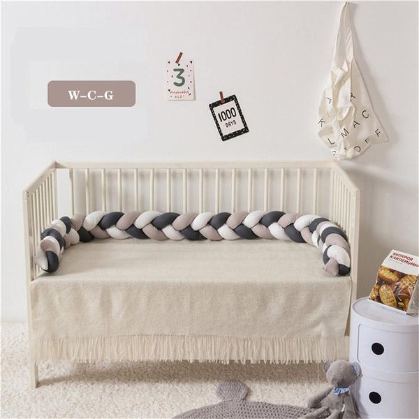 2.2m three-ply woven bed girth crotch cot infant room decor crib protector pacification toy weaving knot for kids stuff bedding sets 
2.2m three-ply woven bed girth crotch cot infant room decor crib protector pacification toy weaving knot for kids stuff bedding sets