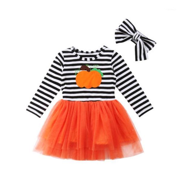 girl's dresses emmababy halloween long sleeve striped tulle tutu party pumpkin round neck lace headband cute kids girls dress, Red;yellow
girl's dresses emmababy halloween long sleeve striped tulle tutu party pumpkin round neck lace headband cute kids girls dress, Red;yellow