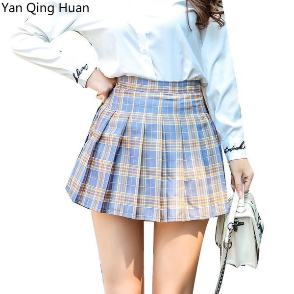 skirts women's japanese korean kawaii mini skirt yan qing huan 2021 fashion plaid harajuku summer high waist pleated, Black
skirts women's japanese korean kawaii mini skirt yan qing huan 2021 fashion plaid harajuku summer high waist pleated, Black