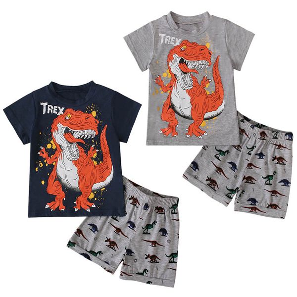 kids clothing sets boy suit boys children outfit summer dinosaur print short-sleeved t-shirts shorts two-piece childrens wear b7488, White
kids clothing sets boy suit boys children outfit summer dinosaur print short-sleeved t-shirts shorts two-piece childrens wear b7488, White