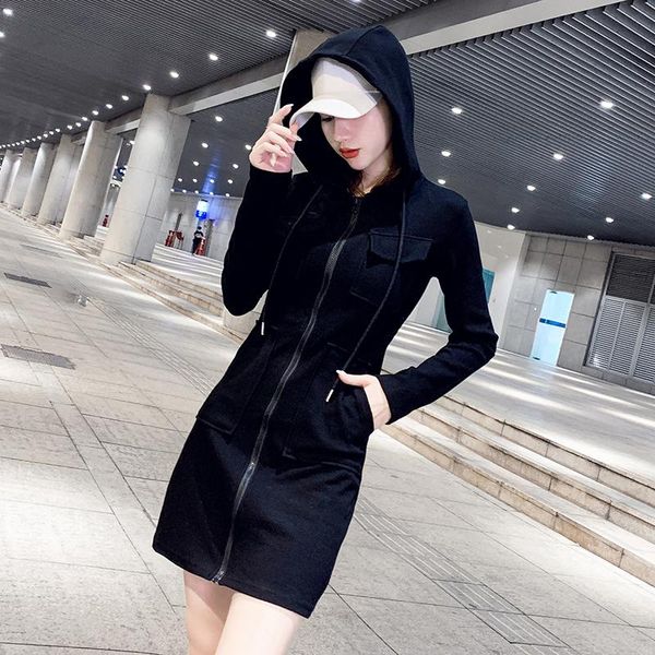casual dresses hoodie mini dress thick long sleeve bodycon bag hip 2021autumn winter slim fit lady knitted fashion vestidos, Black;gray
casual dresses hoodie mini dress thick long sleeve bodycon bag hip 2021autumn winter slim fit lady knitted fashion vestidos, Black;gray