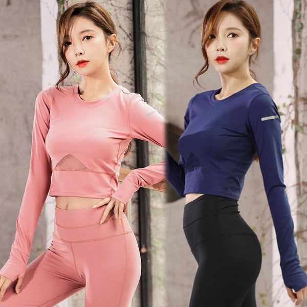 sports shirt women's fitness fall/winter long-sleeved quick-drying tight-fitting running dance yoga t-shirt sportswear femme outfits, White;red
sports shirt women's fitness fall/winter long-sleeved quick-drying tight-fitting running dance yoga t-shirt sportswear femme outfits, White;red