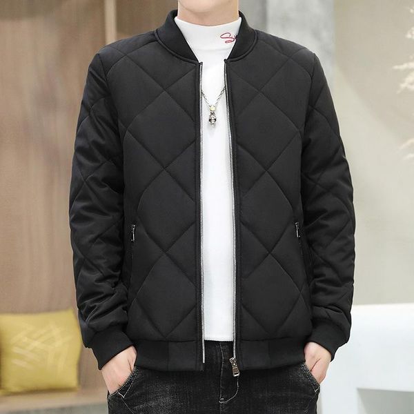 men's down & parkas cotton-padded jacket 2021 winter trendy plus velvet thick coat short padded clothing, Black
men's down & parkas cotton-padded jacket 2021 winter trendy plus velvet thick coat short padded clothing, Black