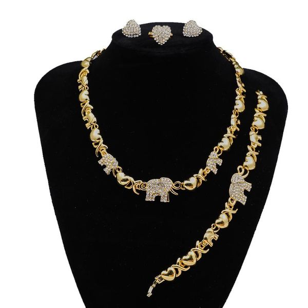 earrings & necklace fashion bling iced out cubic zircon jewelry heart chain necklace&bracelet ring set for woman gifts, Silver
earrings & necklace fashion bling iced out cubic zircon jewelry heart chain necklace&bracelet ring set for woman gifts, Silver
