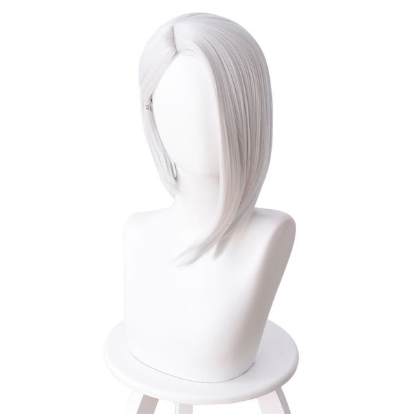 game ow ashe cosplay wig 35cm short straight heat resistant synthetic hair ow silver-white costume party wig+ wig cap, Black
game ow ashe cosplay wig 35cm short straight heat resistant synthetic hair ow silver-white costume party wig+ wig cap, Black