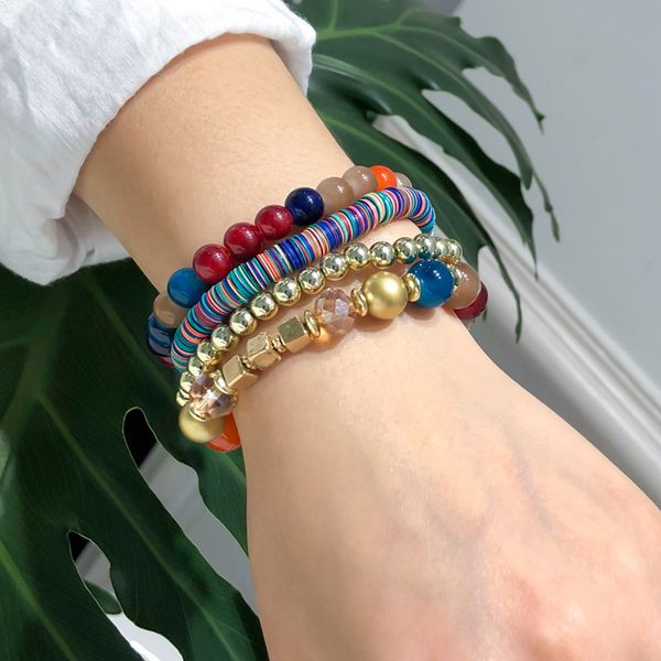 ethnic style bracelet bohemian multi-layer beaded bracelet creative color bead girls' gift, Black
ethnic style bracelet bohemian multi-layer beaded bracelet creative color bead girls' gift, Black