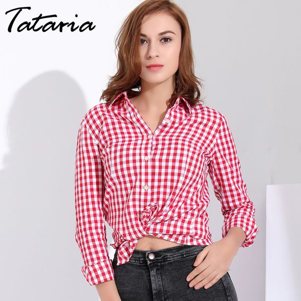 casual womens plaid shirts blouses pocket slim long sleeve ladies female blouse plus size 210514, White
casual womens plaid shirts blouses pocket slim long sleeve ladies female blouse plus size 210514, White