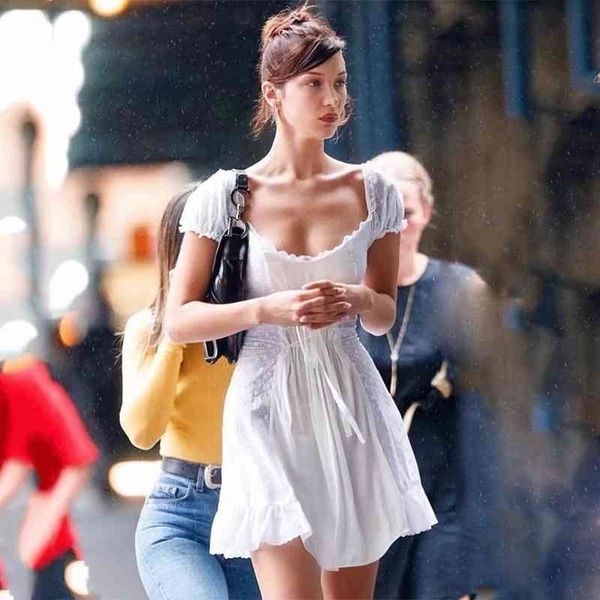 white embroidery lace up dress women summer ruffle vintage beach dress famale puff sleeve hollow out tulle dress vestidos 210325, Black;gray
white embroidery lace up dress women summer ruffle vintage beach dress famale puff sleeve hollow out tulle dress vestidos 210325, Black;gray