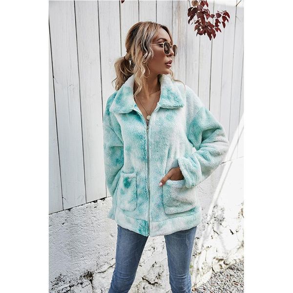 women's fur & faux women winter coat luxury loose lapel overcoat thick warm female plush coats plus size, Black
women's fur & faux women winter coat luxury loose lapel overcoat thick warm female plush coats plus size, Black