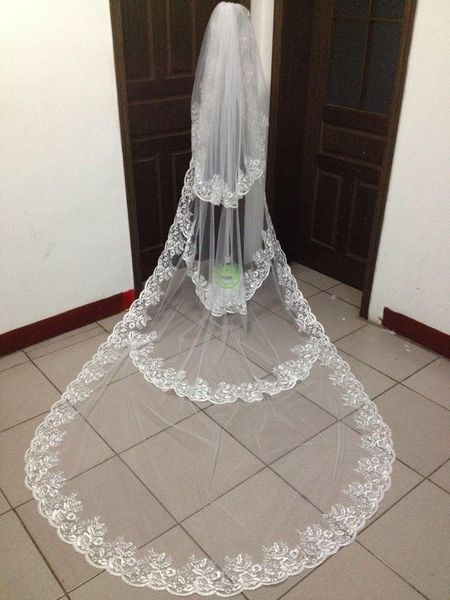 bridal veils veu noiva veil 2021 wedding accessories 3 meter 4 layers appliques lace custom made, Black
bridal veils veu noiva veil 2021 wedding accessories 3 meter 4 layers appliques lace custom made, Black