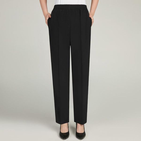 middle aged trousers summer multicolor womens pant thin mother korean high waist plus szie straight ankle length l 5xl, Black;white
middle aged trousers summer multicolor womens pant thin mother korean high waist plus szie straight ankle length l 5xl, Black;white