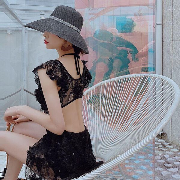 black lace one piece swimsuit women spring bath wear student beachwear holiday swimming suit fashion swimwear women's, White;black
black lace one piece swimsuit women spring bath wear student beachwear holiday swimming suit fashion swimwear women's, White;black