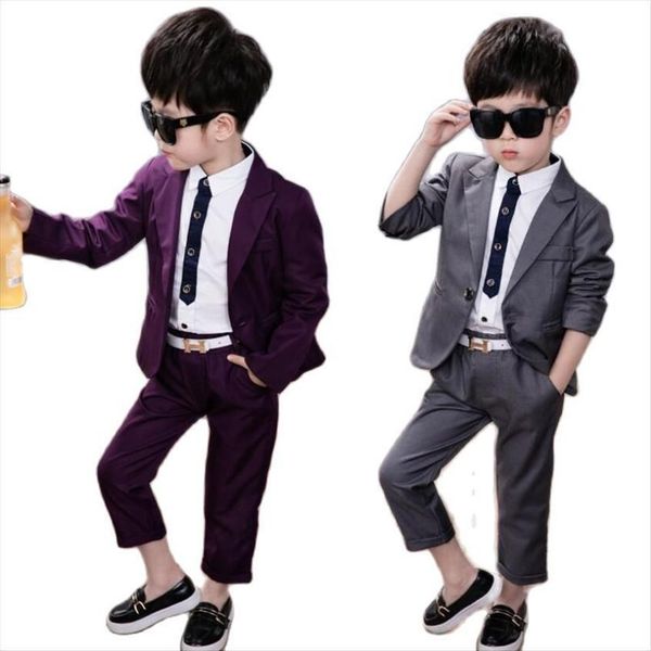 children spring brand baby boy birthday ceremonial wedding formal blazer suit sets coat pants gentleman kids costumes, White
children spring brand baby boy birthday ceremonial wedding formal blazer suit sets coat pants gentleman kids costumes, White