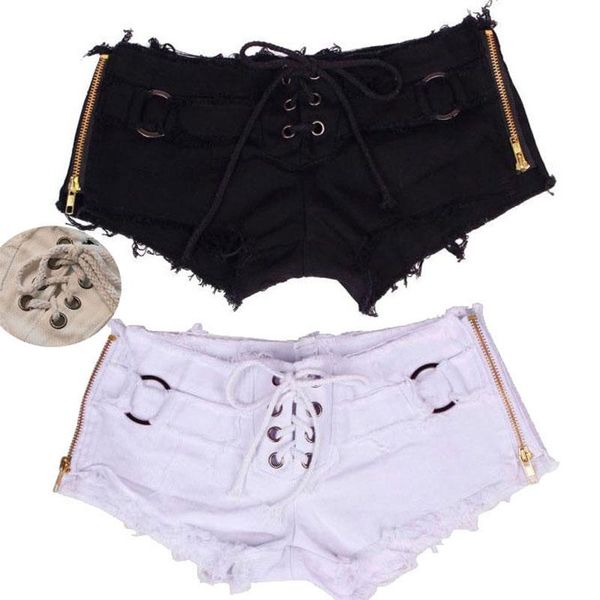 women's shorts women skinny bandage denim jeans ripped hole low waist super mini summer short pants lxx9, White;black
women's shorts women skinny bandage denim jeans ripped hole low waist super mini summer short pants lxx9, White;black