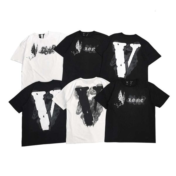 vlones 19ss washington limited big v smoke short sleeve devil angel wings misty beauty t-shirt, White
vlones 19ss washington limited big v smoke short sleeve devil angel wings misty beauty t-shirt, White