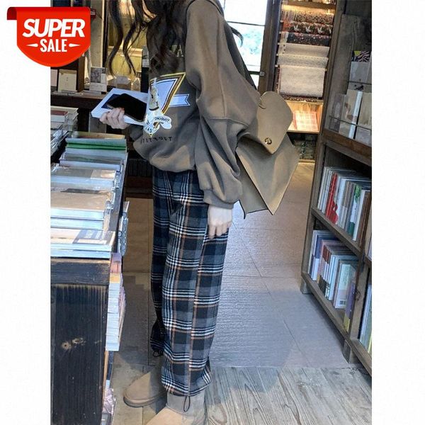 net celebrity and han qingxun's morning is suitable for the first kiss / long women's dress with check pants #oz0s, Black;white
net celebrity and han qingxun's morning is suitable for the first kiss / long women's dress with check pants #oz0s, Black;white