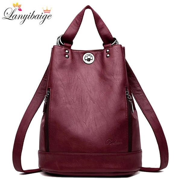 2021 new women backpack leather backpacks school bags for teenage girls brand luxury shoulder bag bagpack mochila
2021 new women backpack leather backpacks school bags for teenage girls brand luxury shoulder bag bagpack mochila