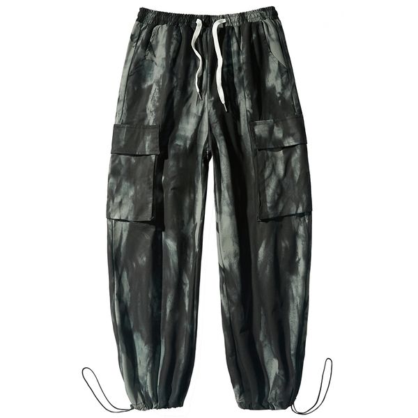 men's pants fashion casual military style tactical men streetwear loose hip-hop straight trousers wide leg bqqj, Black
men's pants fashion casual military style tactical men streetwear loose hip-hop straight trousers wide leg bqqj, Black