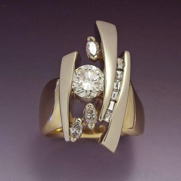 wedding rings delicate gold color filled cz rhinestone ring luxury band promise engagement for women statement jewelry, Slivery;golden
wedding rings delicate gold color filled cz rhinestone ring luxury band promise engagement for women statement jewelry, Slivery;golden