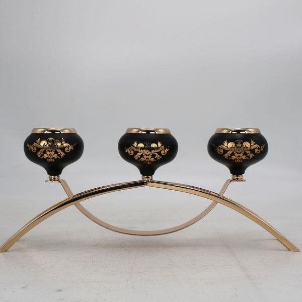 candle holders 3heads black gold three holder plated wedding candelabros/ centerpiece center table decoration candlestick
candle holders 3heads black gold three holder plated wedding candelabros/ centerpiece center table decoration candlestick