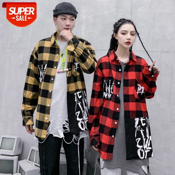 street lattice letter print shirt couples long-sleeved hip-hop plus size loose jacket #fd8d, White;black
street lattice letter print shirt couples long-sleeved hip-hop plus size loose jacket #fd8d, White;black