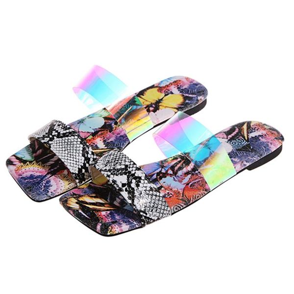slippers ladies printed pattern transparent with flat bottom women's snake print flower breathable sandals #, Black
slippers ladies printed pattern transparent with flat bottom women's snake print flower breathable sandals #, Black