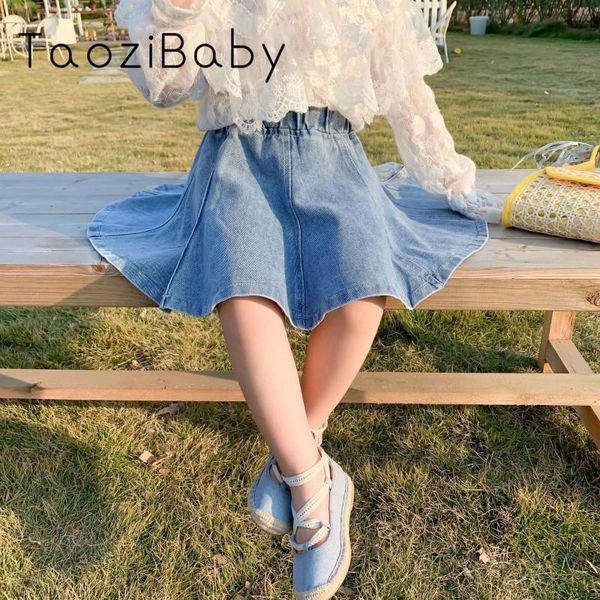 children's clothes girl's skirt 2021 kids spring small and medium-sized fashion denim skirts, Blue
children's clothes girl's skirt 2021 kids spring small and medium-sized fashion denim skirts, Blue