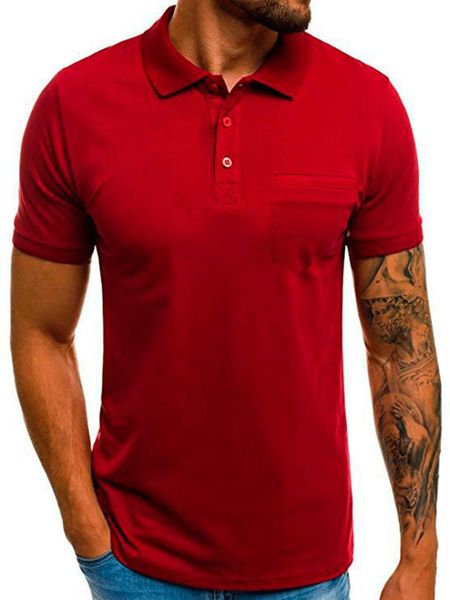 men's polos 2021 male business shirt solid color short sleeve lapel pullover fashion t-shirt for men casual slim blouse, White;black
men's polos 2021 male business shirt solid color short sleeve lapel pullover fashion t-shirt for men casual slim blouse, White;black