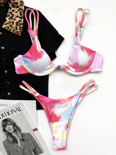 biquinis feminino 2021 swimwear women bikinis print reversible micro thong underwired push up swimsuit women bikini setby
biquinis feminino 2021 swimwear women bikinis print reversible micro thong underwired push up swimsuit women bikini setby