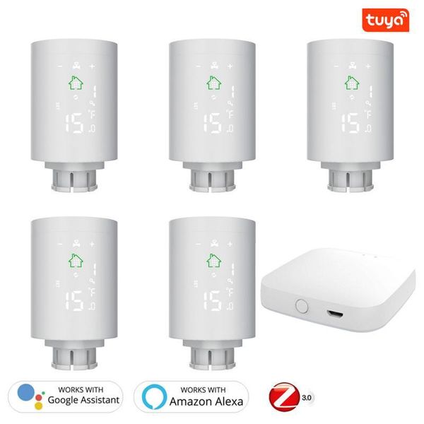 smart home control tuya zigbee temperature controller with alexa mini radiator actuator programmable thermostat heater household
smart home control tuya zigbee temperature controller with alexa mini radiator actuator programmable thermostat heater household
