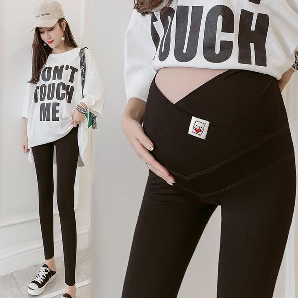 pregnant women low waist double stomach lift modal leggings wild fashion cute pattern maternity cropped trousers bottoms, White
pregnant women low waist double stomach lift modal leggings wild fashion cute pattern maternity cropped trousers bottoms, White