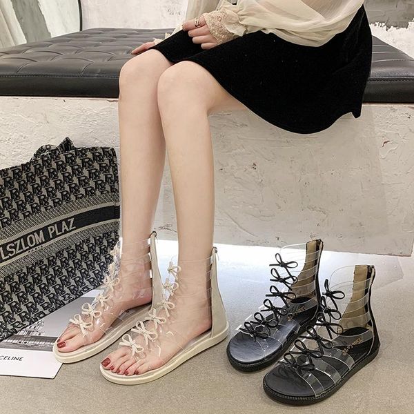 sandals fashion butterfly-knot cover heel black beigetransparent flat back zipper women open toe shoes
sandals fashion butterfly-knot cover heel black beigetransparent flat back zipper women open toe shoes
