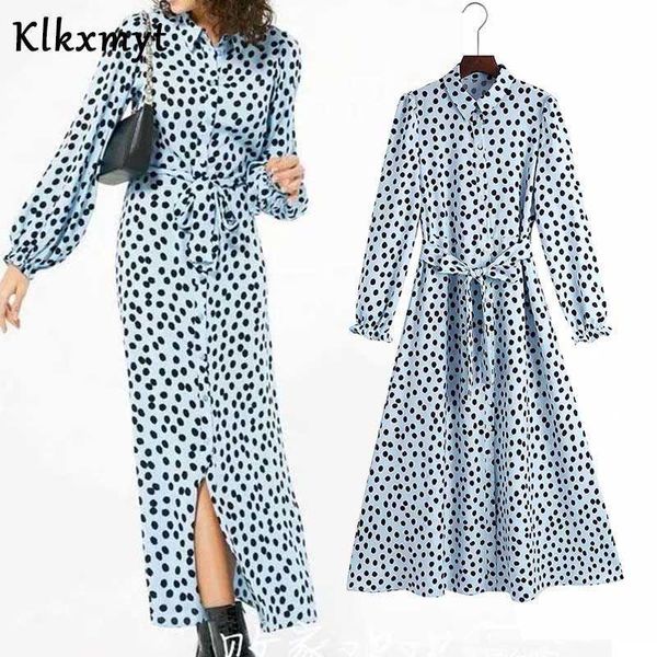 klkxmyt za dress women fashion wave point printed vintage sashes midi dresses female vestidos de fiesta noche vestido 210527, Black;gray
klkxmyt za dress women fashion wave point printed vintage sashes midi dresses female vestidos de fiesta noche vestido 210527, Black;gray