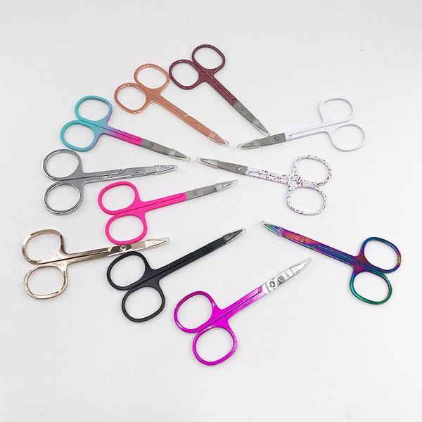 eyebrow tools & stencils wholesale 1pcs dainty colorful stainless steel scissor small nail trim point curve tip makeup tool
eyebrow tools & stencils wholesale 1pcs dainty colorful stainless steel scissor small nail trim point curve tip makeup tool
