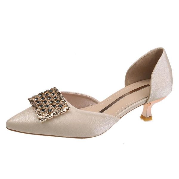 dress shoes crystal women woman pumps square buckle thin high heels pointed toe solid flock autumn casual plus size, Black
dress shoes crystal women woman pumps square buckle thin high heels pointed toe solid flock autumn casual plus size, Black