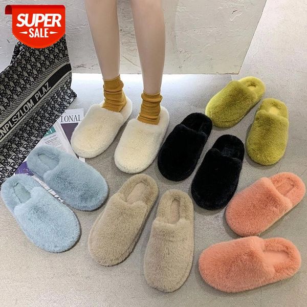 winter indoor women half fur slippers solid color faux fur warm soft flat shoes slip on sell well home bedroom ladies slipper #ty0b, Black
winter indoor women half fur slippers solid color faux fur warm soft flat shoes slip on sell well home bedroom ladies slipper #ty0b, Black